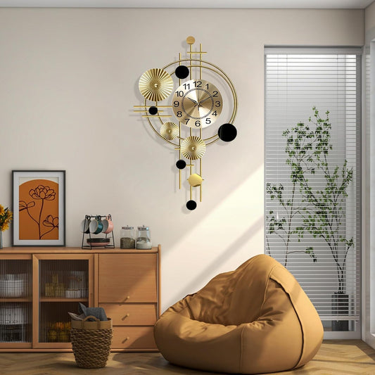 Kronyx Handmade Decorative Metal Wall Clock – Stylish and Elegant Design